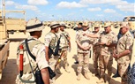 وزير الدفاع يشهد تفتيش الحرب لأحد تشكيلات المنطقة الشمالية العسكرية