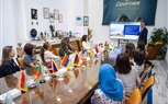 زوجات الدبلوماسيين الأجانب في ضيافة مصر للطيران ضمن مبادرة «Welcome to Egypt»