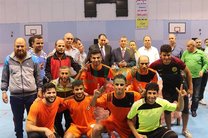 بالصور.. محافظ كفر الشيخ يشهد نهائي الدورة الرمضانية لكرة القدم