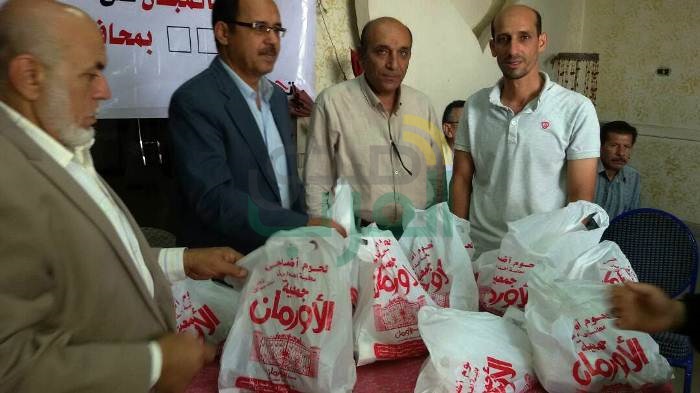 جمعية الأورمان توزيع 30 طن لحوم مجمدة على الأسر الأولى بالرعاية بالشرقية