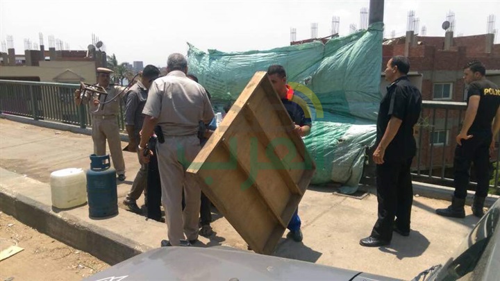 بالصور.. حملة مكبرة لضبط الخارجين عن قواعد المرور أعلى الدائري