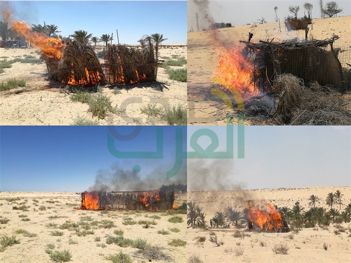 قوات إنفاذ القانون تواصل ملاحقة العناصر التكفيرية والإجرامية بشمال سيناء