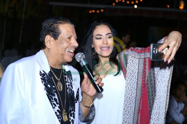 بالصور..شعبان عبد الرحيم و حواء يشعلون خيمه ليالي الحلميه بحضور نجوم المجتمع والمشاهير