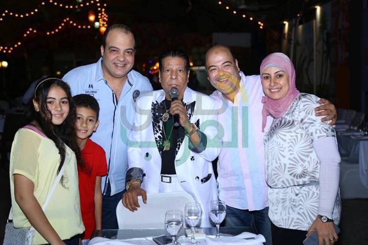 بالصور..شعبان عبد الرحيم و حواء يشعلون خيمه ليالي الحلميه بحضور نجوم المجتمع والمشاهير