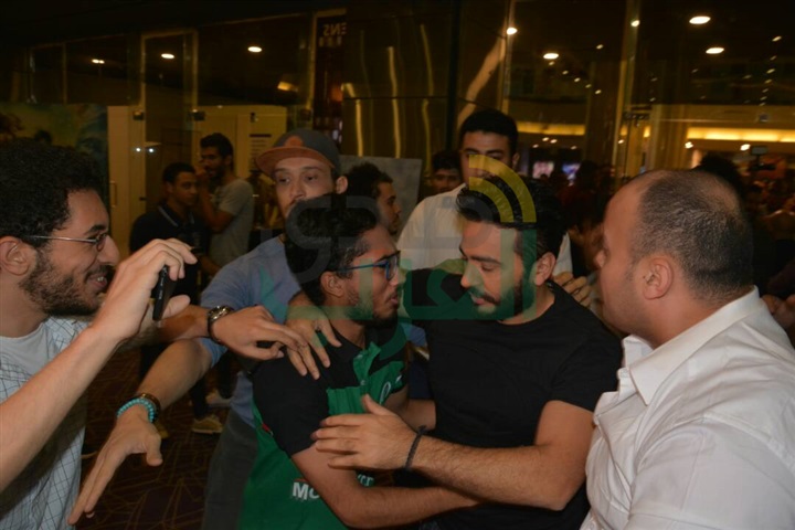 بالصور.. تامر حسني يحتفل بعرض "تصبح علي خير" وسط جمهوره بالصور.. تامر حسني يحتفل بعرض "تصبح علي خير" وسط جمهوره