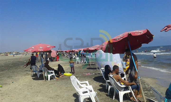 بالصور.. في اليوم الثاني للعيد.. إقبال كثيف علي مصيف بلطيم