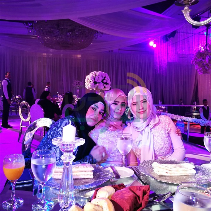 بالصور.. زفاف رمضان صبحي وحبيبة إكرامى بفندق ماريوت ميراج 
