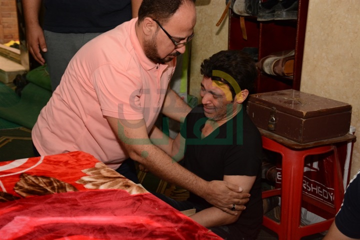 بالصور.. جنازة والدة الفنان سعد الصغير بمسجد بشبرا بالصور.. جنازة والدة الفنان سعد الصغير بمسجد بشبرا