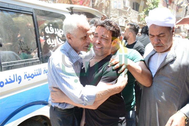 بالصور.. جنازة والدة الفنان سعد الصغير بمسجد بشبرا بالصور.. جنازة والدة الفنان سعد الصغير بمسجد بشبرا