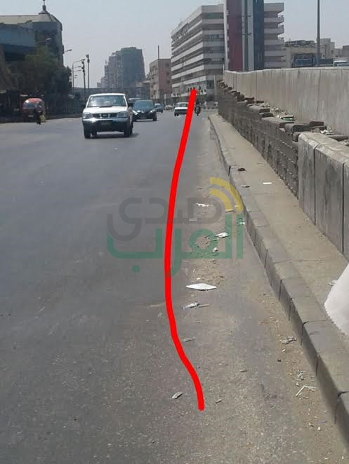 تشكيل لجنة فنية لمعرفة سبب الهبوط الأرضي بجوار رصيف بميدان المؤسسة