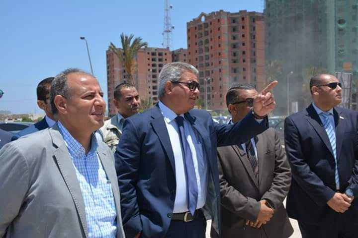 وزير الشباب و الرياضة ومحافظ الإسكندرية يتفقدان الفرع الاجتماعى لنادى الاتحاد