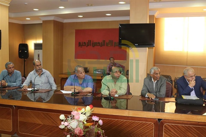 بالفيديو والصور.. تفاصيل لقاء محافظ كفر الشيخ برؤساء الأندية الرياضية