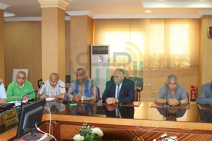 بالفيديو والصور.. تفاصيل لقاء محافظ كفر الشيخ برؤساء الأندية الرياضية