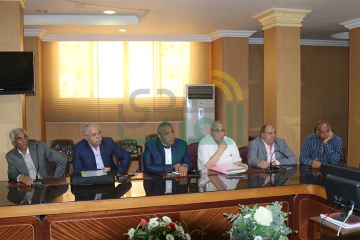 بالفيديو والصور.. تفاصيل لقاء محافظ كفر الشيخ برؤساء الأندية الرياضية