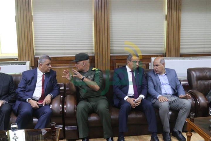 بالصور.. محافظ كفر الشيخ يستقبل وزير الاتصالات