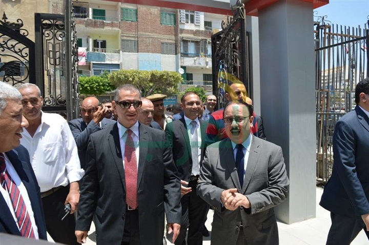 بالفيديو والصور..  محافظ كفرالشيخ ووزير الاتصالات يفتتحان مركز الخدمات البريدية 