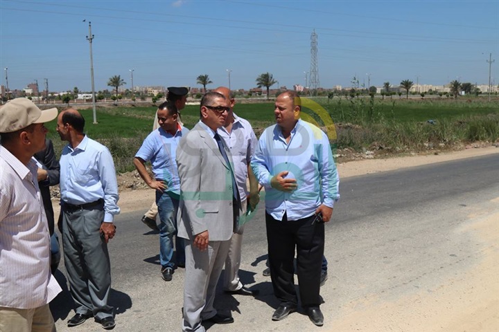 بالفيديو والصور.. محافظ كفرالشيخ يتابع أعمال إنشاء شونة المرور الجديدة