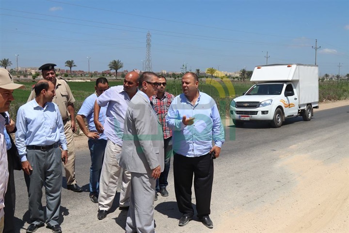 بالفيديو والصور.. محافظ كفرالشيخ يتابع أعمال إنشاء شونة المرور الجديدة