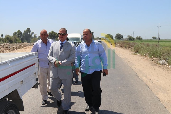 بالفيديو والصور.. محافظ كفرالشيخ يتابع أعمال إنشاء شونة المرور الجديدة