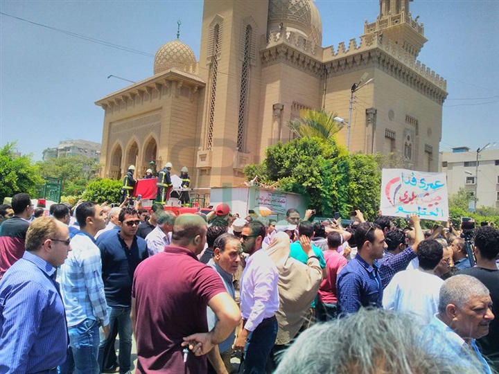 محافظة الشرقية تودع اثنين من شهداء الواجب الوطنى بسيناء