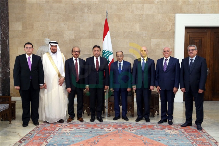 وزير الصحة يزور رئيس جمهورية لبنان 