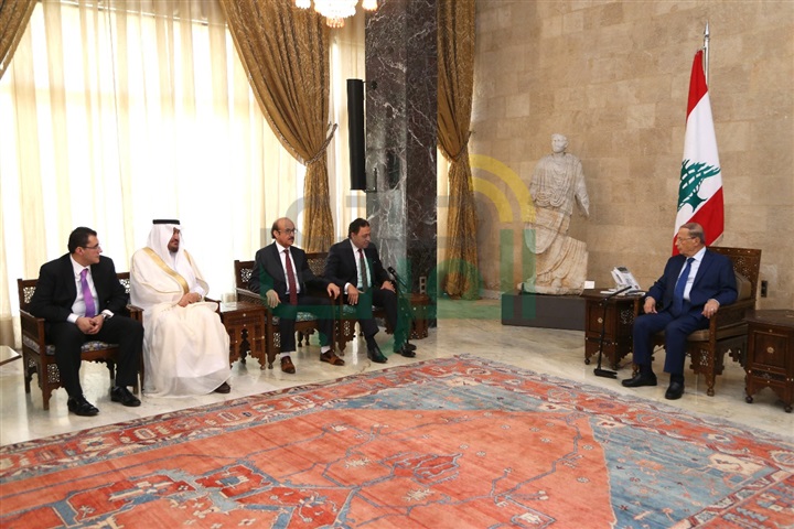 وزير الصحة يزور رئيس جمهورية لبنان 
