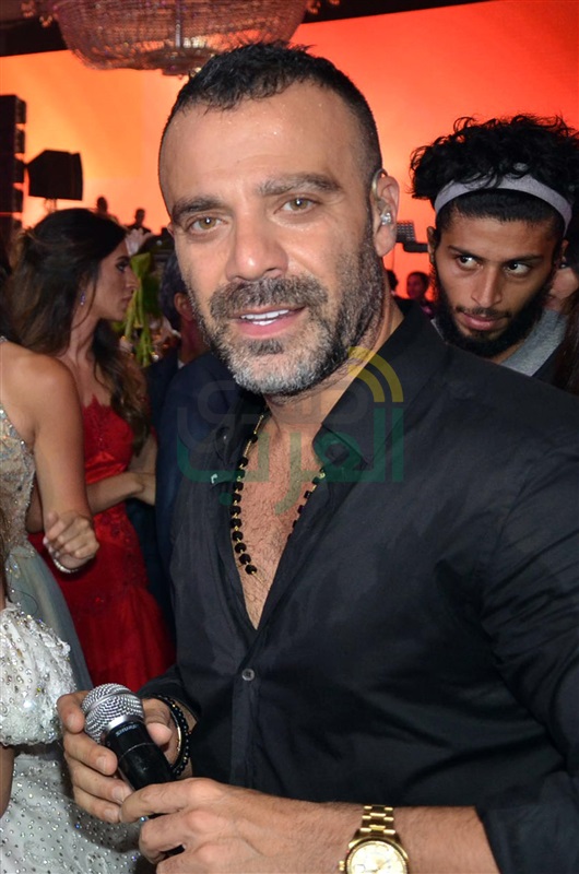 بالصور.. جو أشقر يشعل زفاف "جمانة" و"حاتم" بحضور نجوم الفن بالصور.. جو أشقر يشعل زفاف "جمانة" و"حاتم" بحضور نجوم الفن