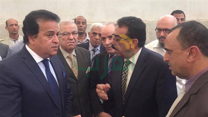 بالصور.. وزير التعليم العالي يتفقد المجمع التكنولوجي في قويسنا