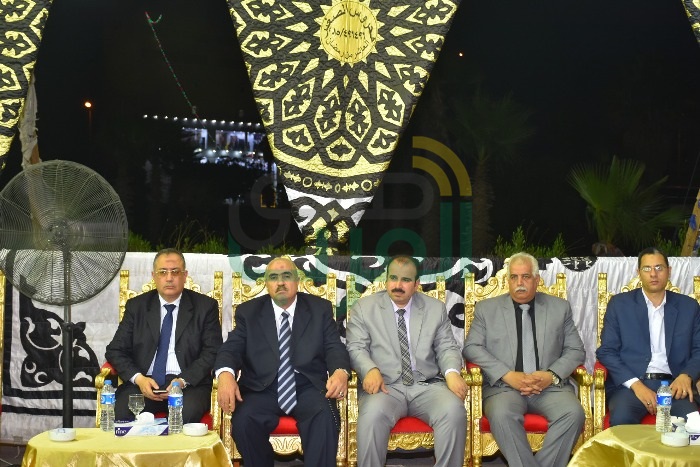 وزير التنمية المحلية ومحافظ الشرقية ورجال الدين الإسلامي والمسيحي والقيادات العسكرية  يشاركون في  تأبين المقدم أركان حرب أحمد صابر المنسي شهيد الواجب والوطن