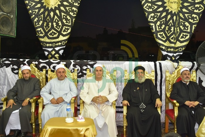 وزير التنمية المحلية ومحافظ الشرقية ورجال الدين الإسلامي والمسيحي والقيادات العسكرية  يشاركون في  تأبين المقدم أركان حرب أحمد صابر المنسي شهيد الواجب والوطن