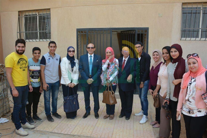 بالصور.. صبحي والليثي ووزير الإسكان يضعون الحجر الآساس في المرحله الثانيه من مشروع معا لتطوير العشوائيات