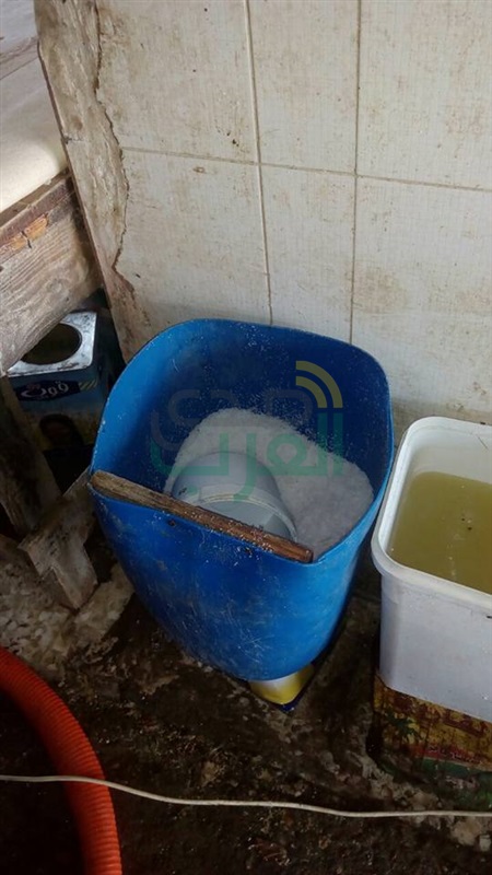 التحفظ علي ١٠٦٥ شيكارة ملح فاسد وجبنة بـ"الحشرات" بمعمل ألبان في كفر الشيخ