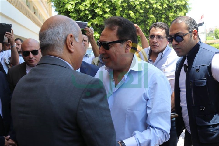 بالصور.. محافظ كفر الشيخ يستقبل وزير الصحة