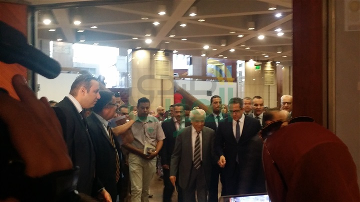 بالصور.. بدء فعاليات معرض "30 عامًا.. حفائر" بمكتبة الإسكندرية