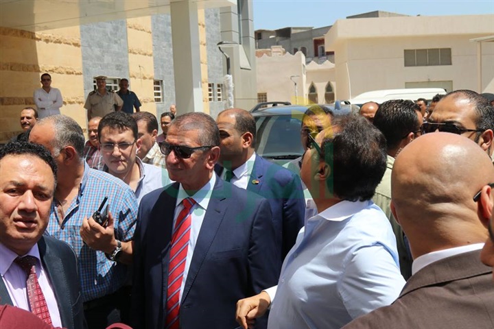 بالصور.. وزير الصحة: تزويد مستشفي سيدي غازي بأحدث جهاز أشعة مقطعية