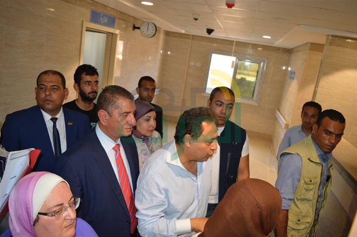 بالصور.. وزير الصحة: تزويد مستشفي سيدي غازي بأحدث جهاز أشعة مقطعية