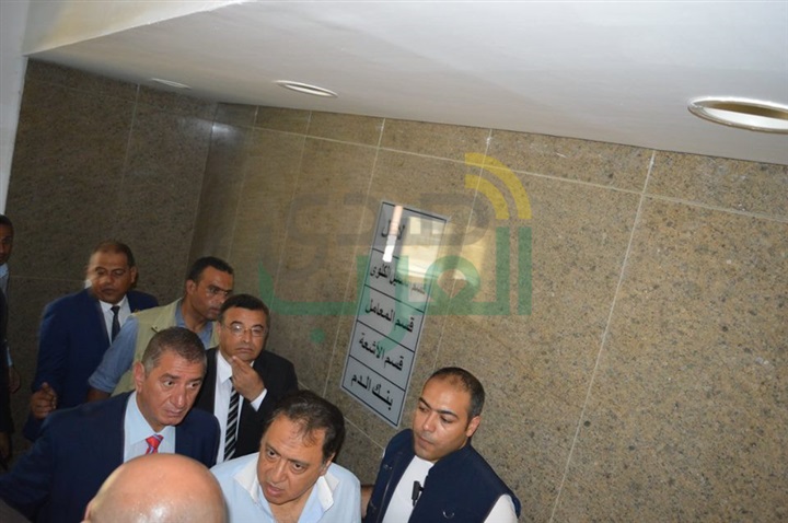 بالصور.. وزير الصحة: تزويد مستشفي سيدي غازي بأحدث جهاز أشعة مقطعية