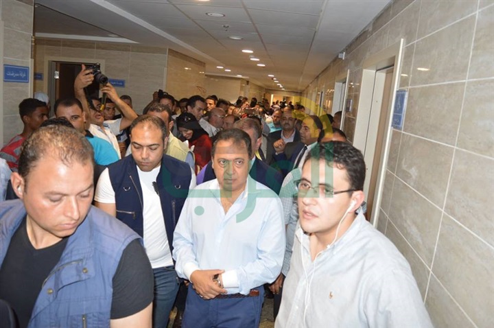بالصور.. وزير الصحة: تزويد مستشفي سيدي غازي بأحدث جهاز أشعة مقطعية