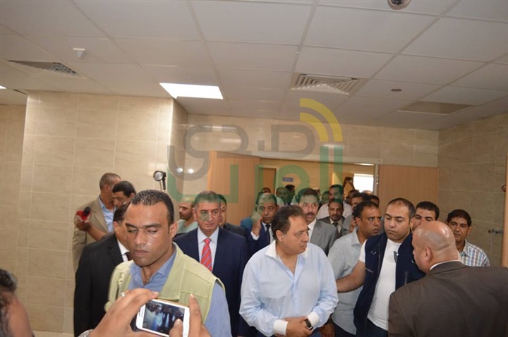 بالصور.. وزير الصحة: تزويد مستشفي سيدي غازي بأحدث جهاز أشعة مقطعية