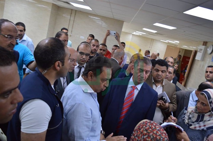 بالصور.. وزير الصحة: تزويد مستشفي سيدي غازي بأحدث جهاز أشعة مقطعية