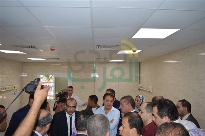 بالصور.. وزير الصحة: تزويد مستشفي سيدي غازي بأحدث جهاز أشعة مقطعية