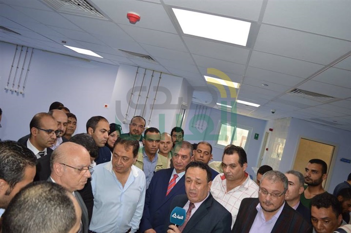 بالصور.. وزير الصحة: تزويد مستشفي سيدي غازي بأحدث جهاز أشعة مقطعية