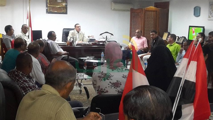 رئيس مجلس مدينة سفاجا يرأس مؤتمر الشباب