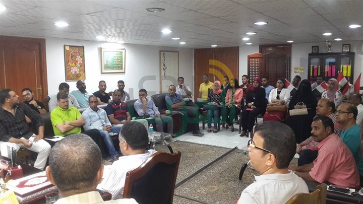 رئيس مجلس مدينة سفاجا يرأس مؤتمر الشباب