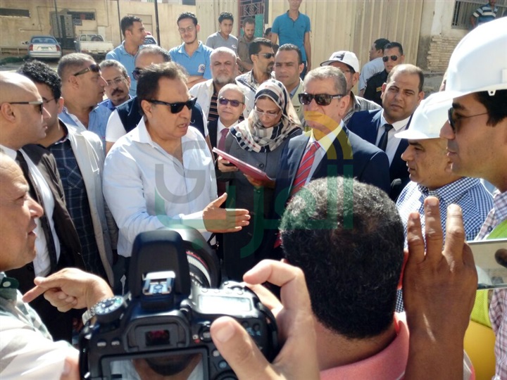 وزير الصحة الانتهاء من أعمال التطوير بمستشفى بلطيم المركزى أكتوبر القادم