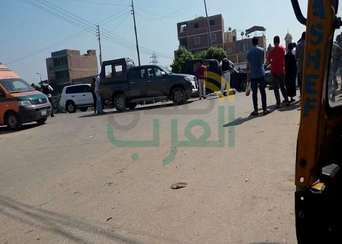 ننشر صور موقع الهجوم الإرهابي على كمين البدرشين