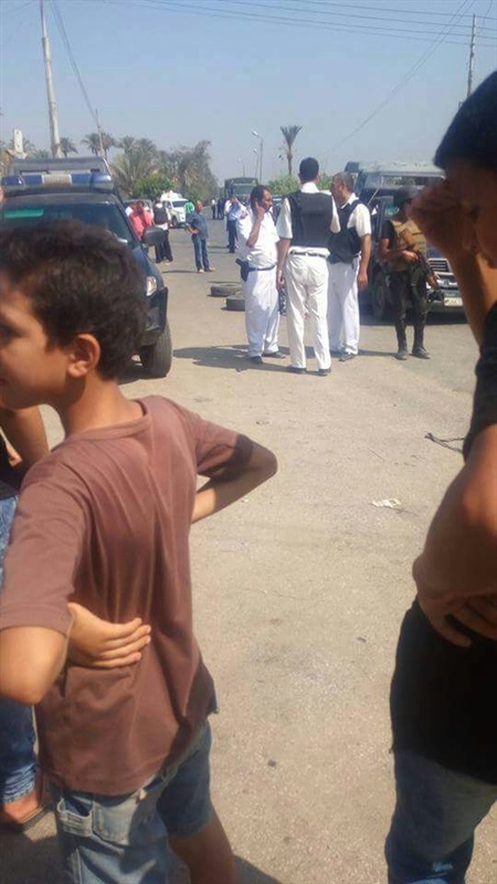 بالصور.. التفاصيل الكاملة للهجوم الإرهابي على سيارة شرطة بالبدرشين 