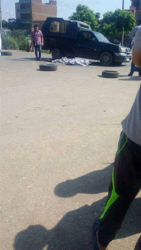 بالصور.. التفاصيل الكاملة للهجوم الإرهابي على سيارة شرطة بالبدرشين 