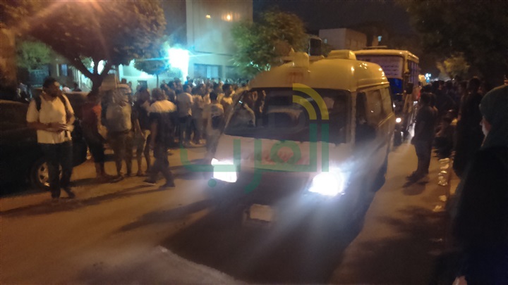 بالصور.. أمن الجيزة يحضر 15 ميني باص لنقل أهالي جزيرة الوراق 