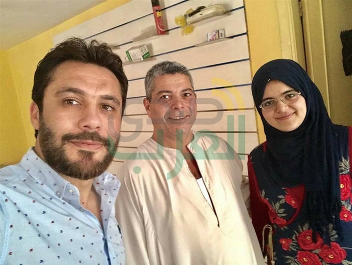 بالصور.. أحمد حسن يقضي "يوم مع الدكتورة مريم" المتفوقة في الثانوية